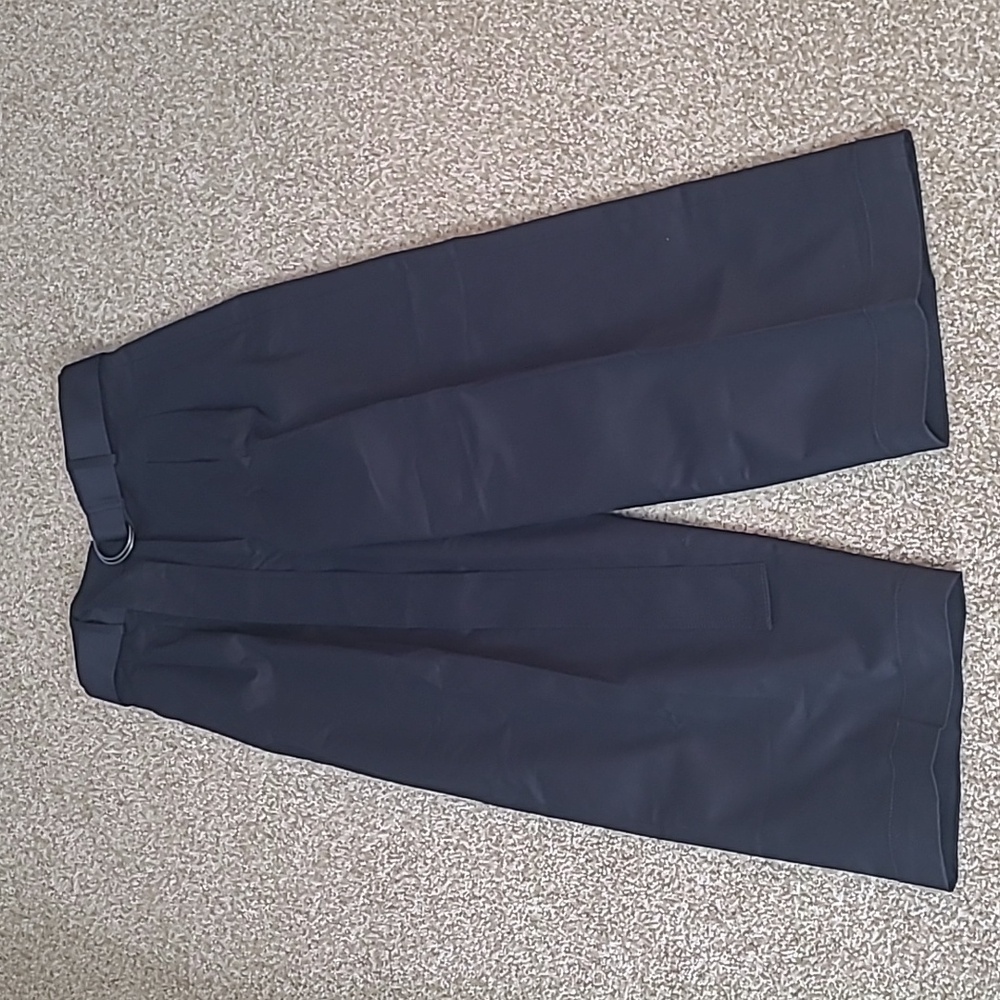 NWOT Banana Republic navy pants wide leg